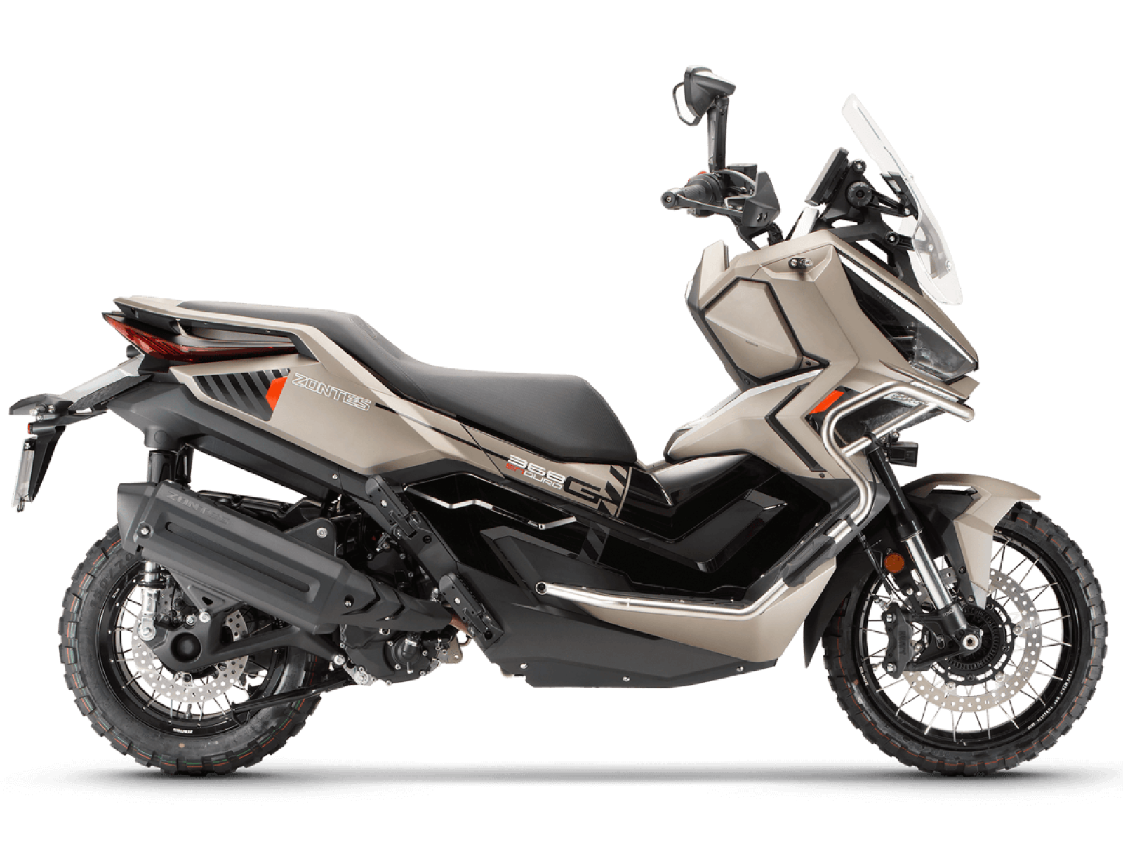 Максискутер ZONTES ZT368-G 2026 Brown